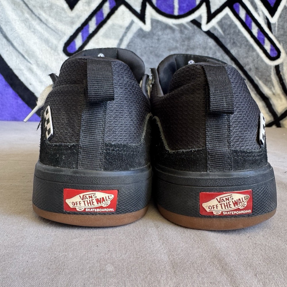 Size 11 - Vans Skate Zahba Skate Shoe Black White - Picture 3 of 10